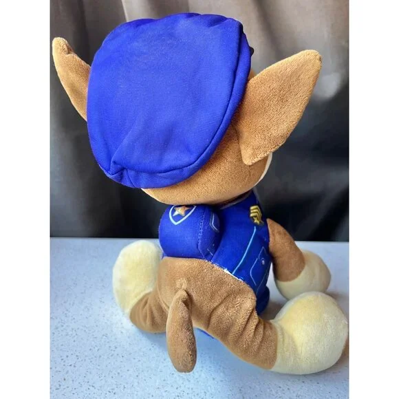 Paw Patrol Chase Plush Toy Police Dog Stuffed Animal 12" Tall Soft Cuddle Buddy - Picture 5 of 10